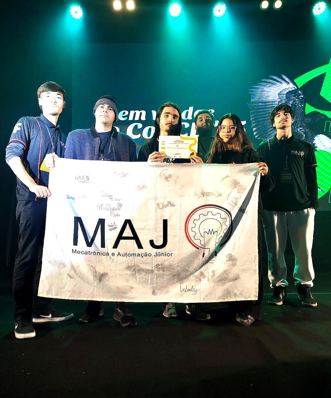 MAJ na premiação Águia de ouro no evento Concej
