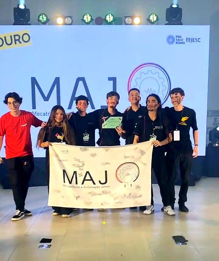 MAJ no evento da premiação Selo de ouro em 2025