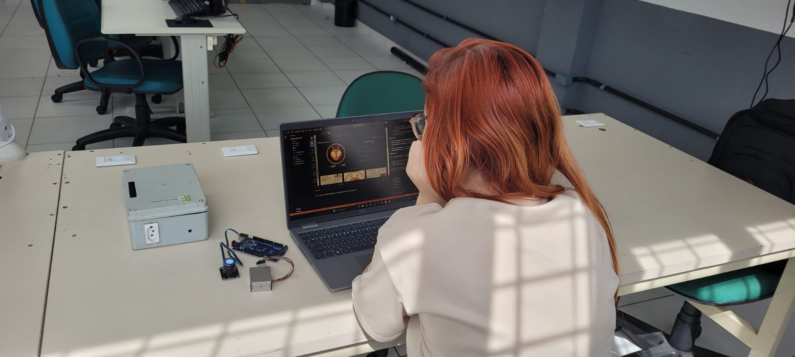 Estudante do Câmpus Criciúma elabora projeto para monitoramento da qualidade do Ar