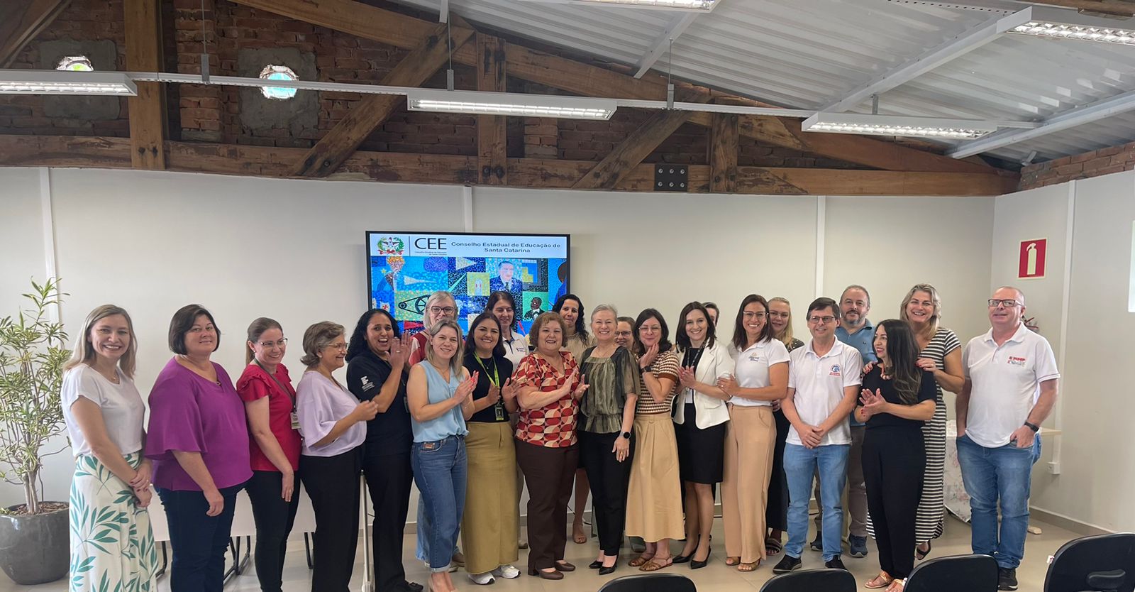 Reunião em comemoração aos 30 anos do Comed em Jaraguá do Sul. Crédito: PMJS.