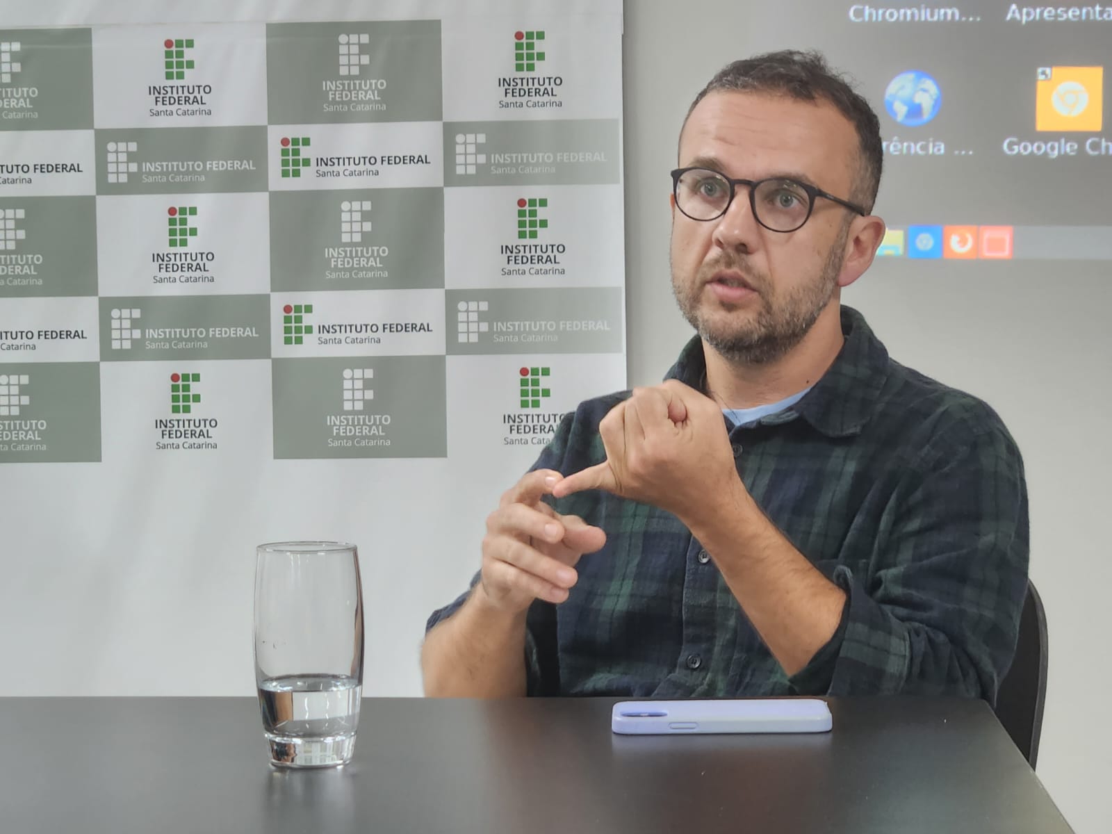 Fabiano abordou ações de sustentabilidade que adota em sua empresa