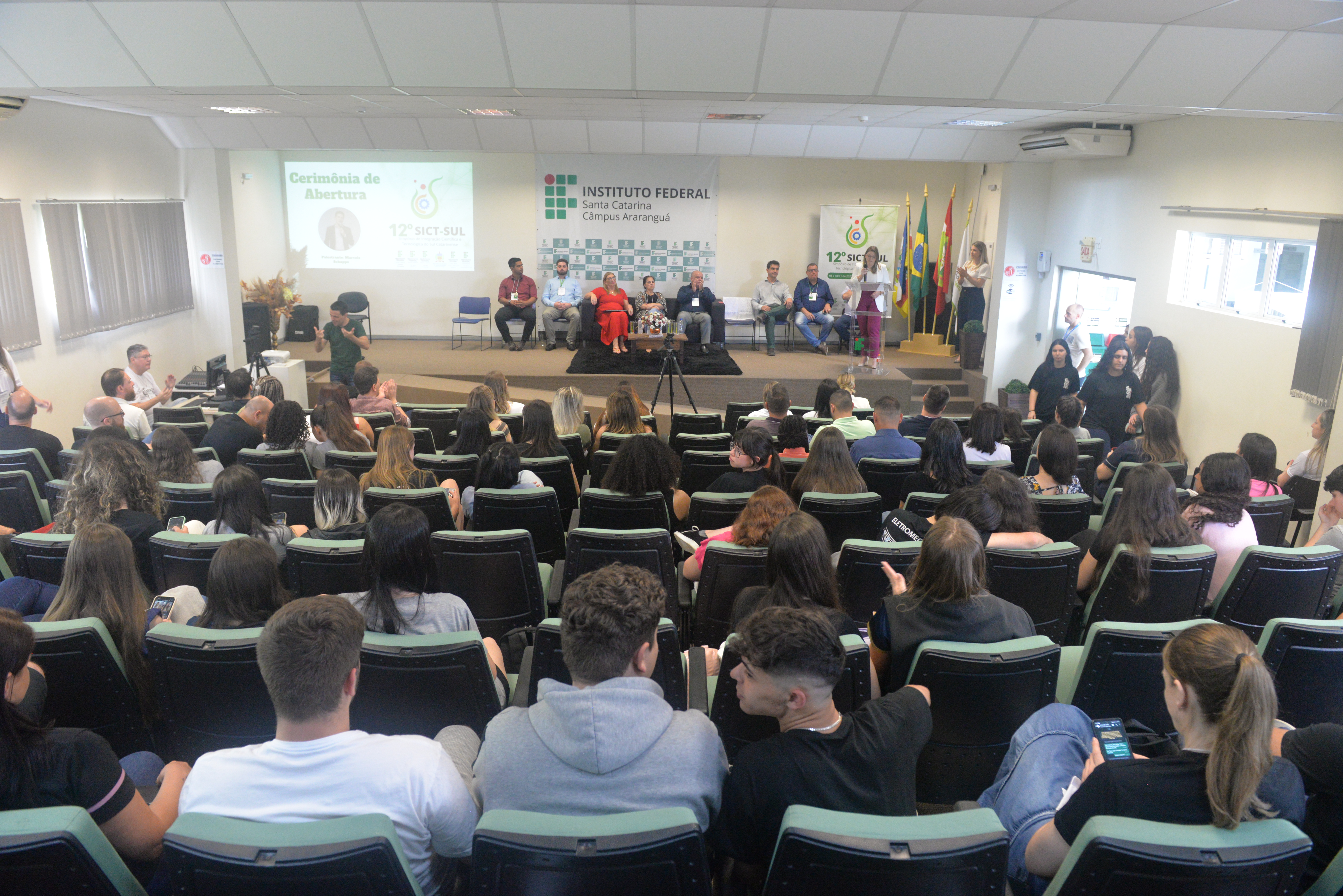 Evento foi realizado no Câmpus Araranguá de 8 a 9 de Novembro | Foto: Daniel Cassol/IFSC