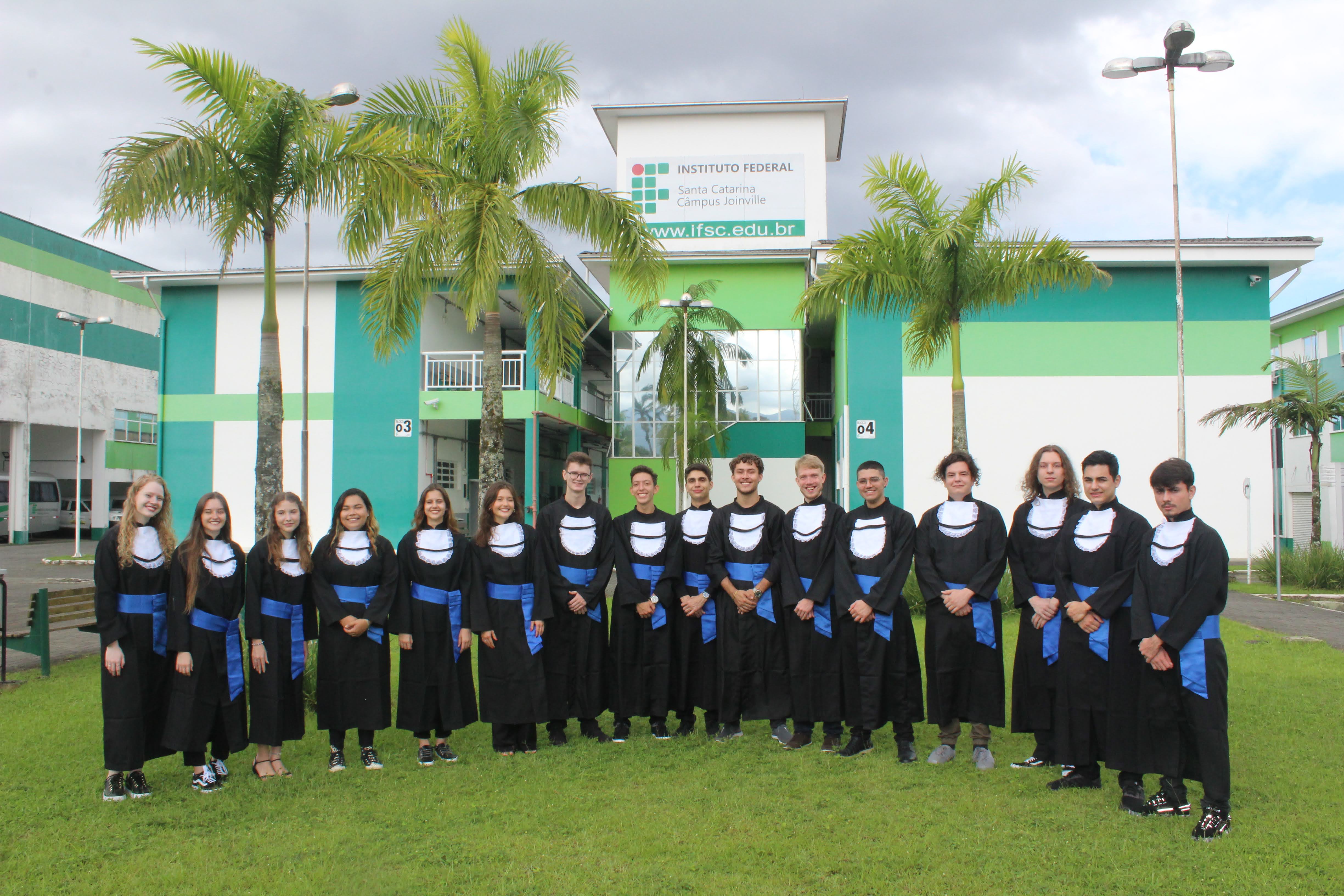 Turma do técnico integrado em Eletroeletrônica