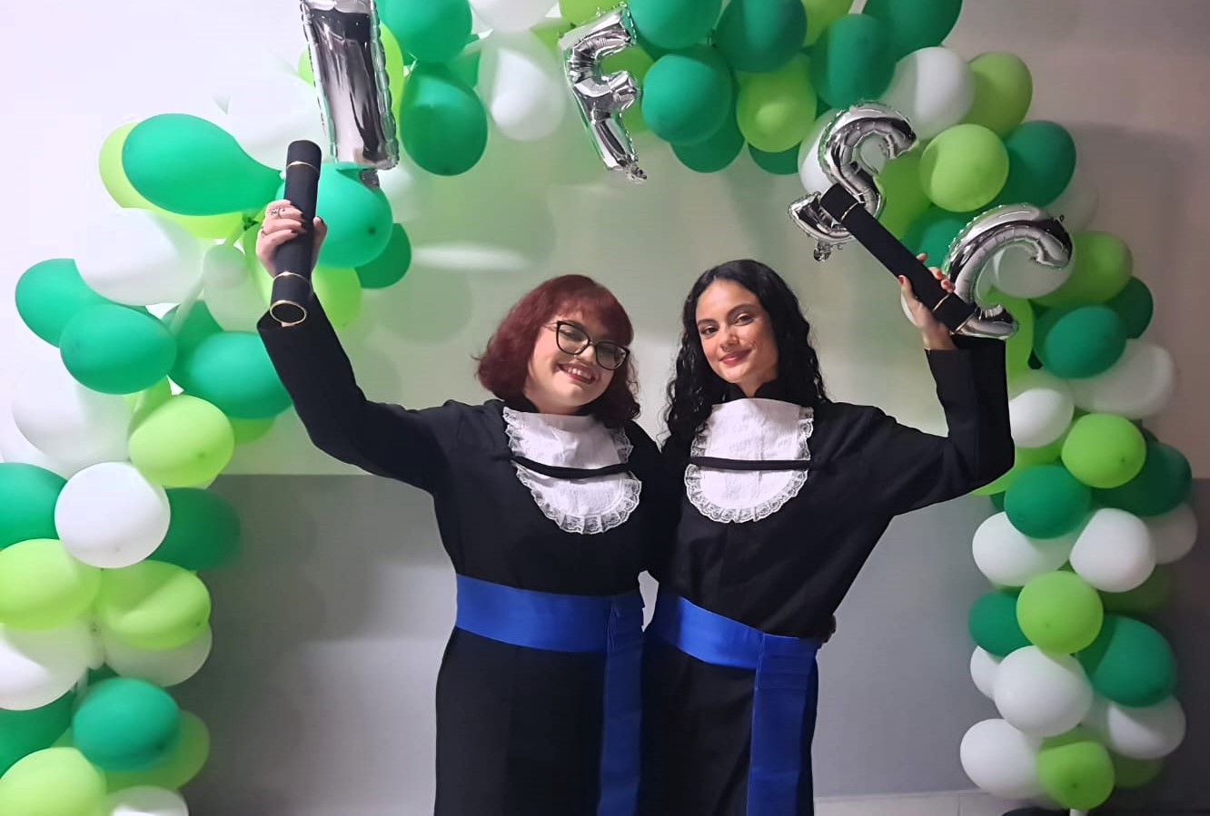 Jennyelli e Laysla: esperança de viver profissionalmente na área
