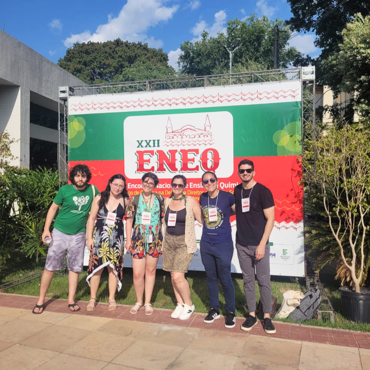 Curso de Licenciatura em Química participou do Eneq | Foto: Divulgação