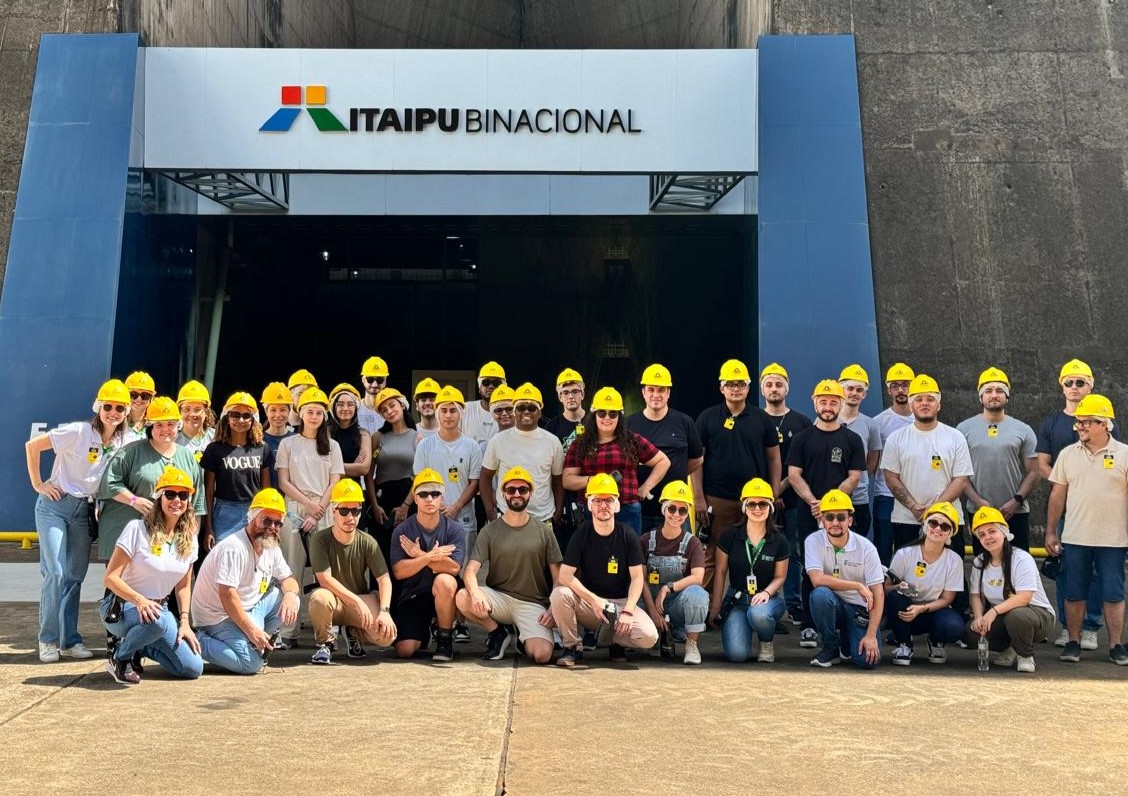 Caravana ainda participou de visita técnica à Itaipu Binacional | Foto: Divulgação