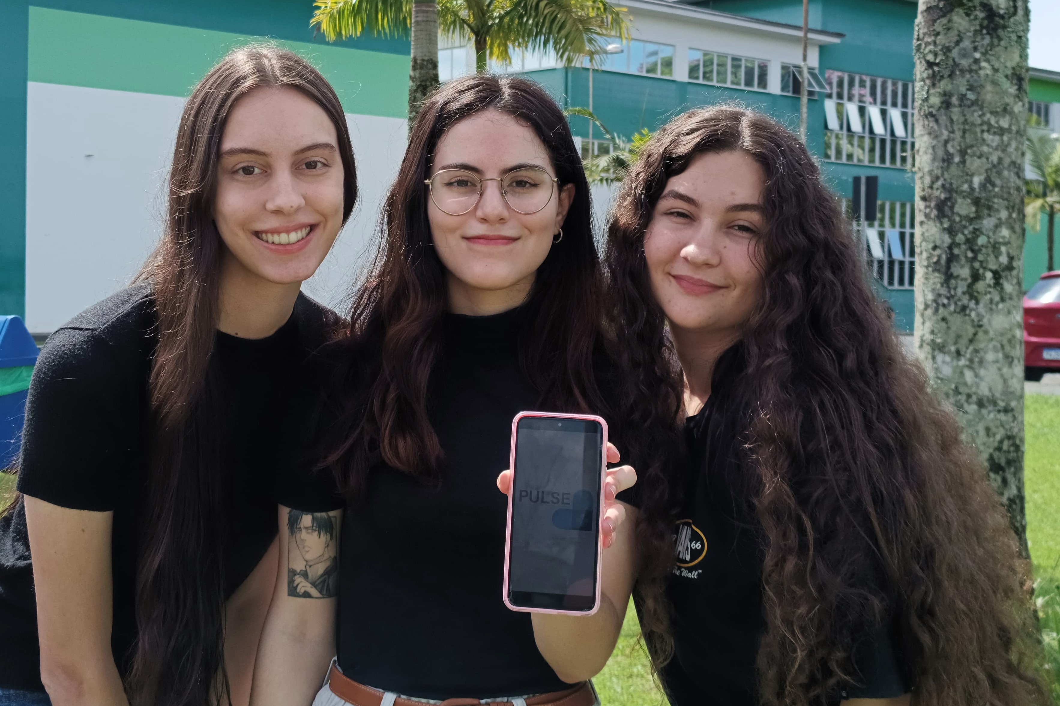 Aplicativo juntou interesses das alunas: geriatria, cardiologia e tecnologia