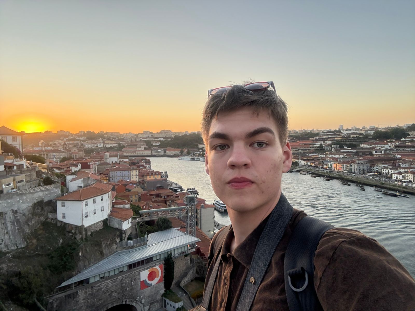 Em Portugal, Lucas está participando de um projeto no Instituto Politécnico de Viana do Castelo.