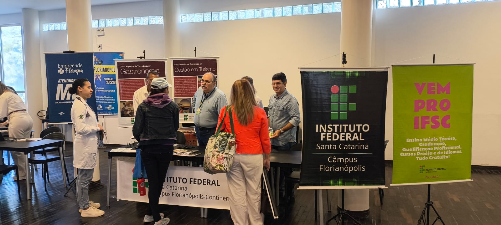 Pequenos e microempreendedores foram o principal público do evento