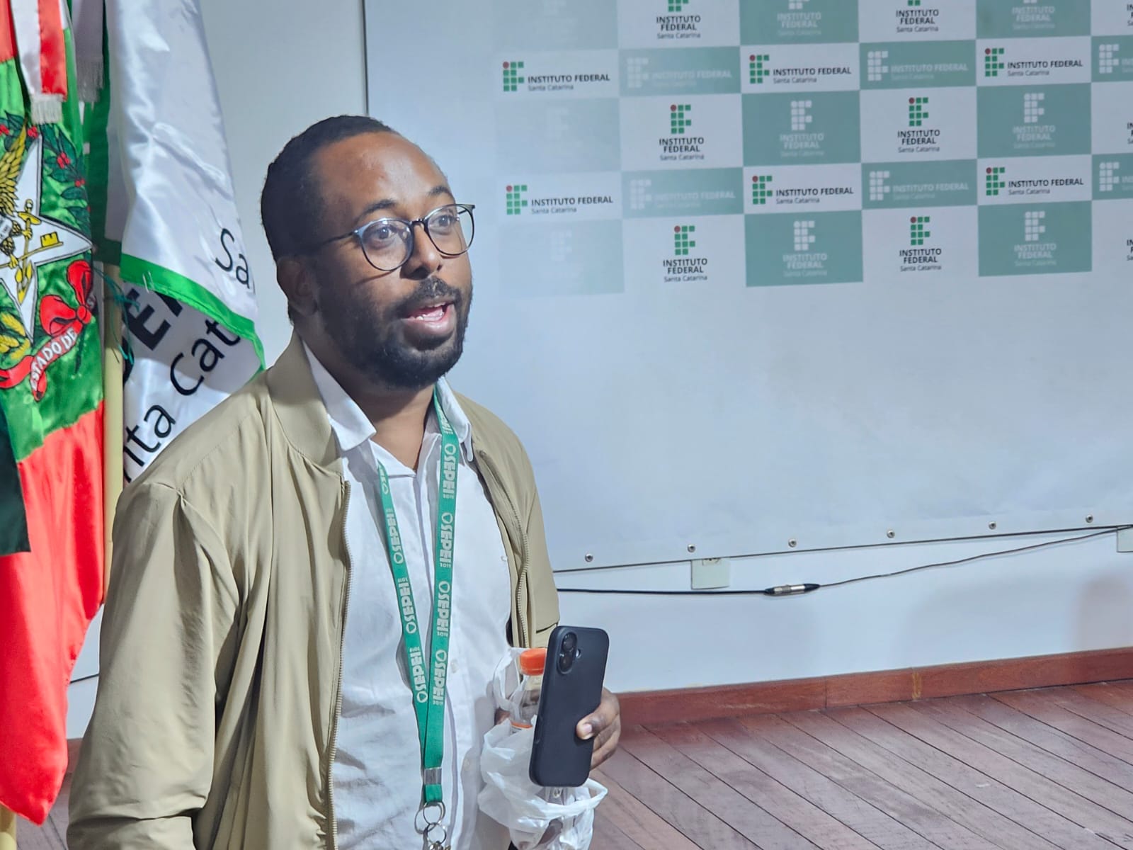 Professor do Câmpus Gaspar, Luiz Herculano de Sousa Guilherme coordena o GT de construção da assessoria e deve assumir o cargo de assessor em fevereiro