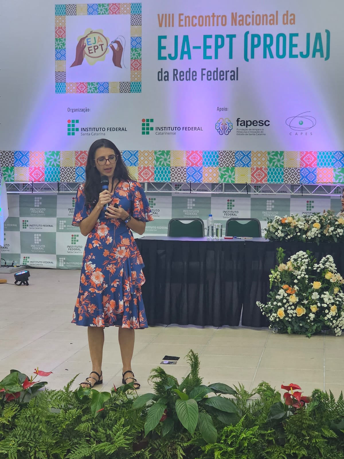 Professora do IFRS, Josiane Krebs falou sobre como a economia solidária pode ser promovida dentro da educação de jovens e adultos (EJA)