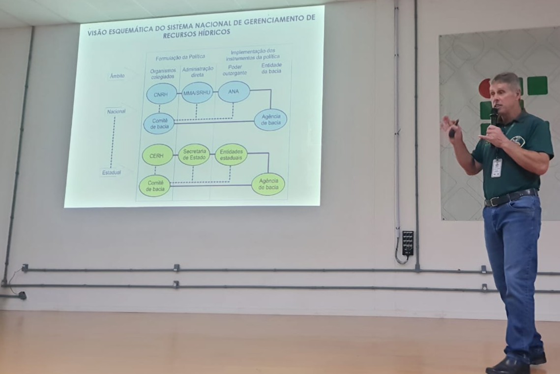 Donato João Noernberg apresentou o Plano de Recursos Hídricos da região