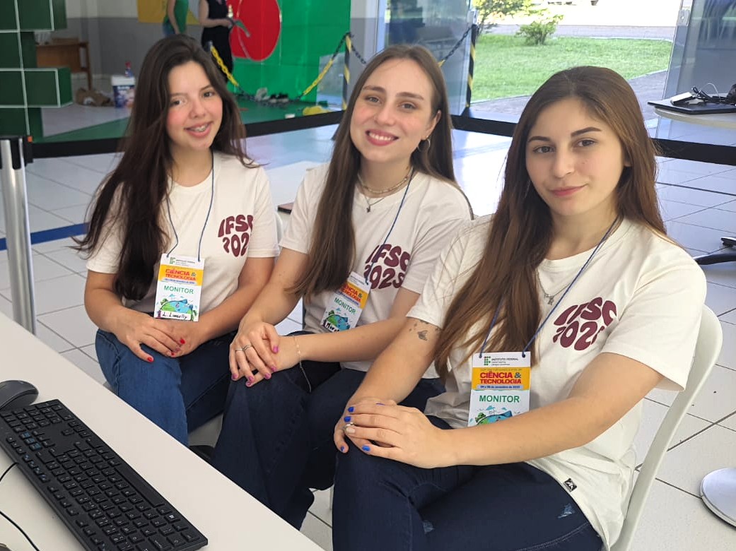 Laíza, Mirelli e Rubiane, veteranas como monitoras da SNCT