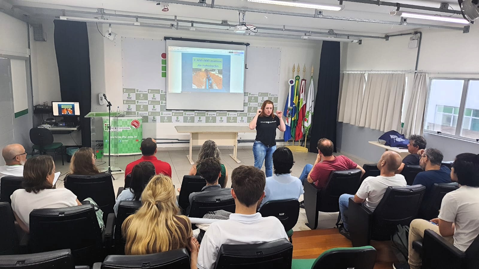 Palestra “Caminho da água do rio ao rio”