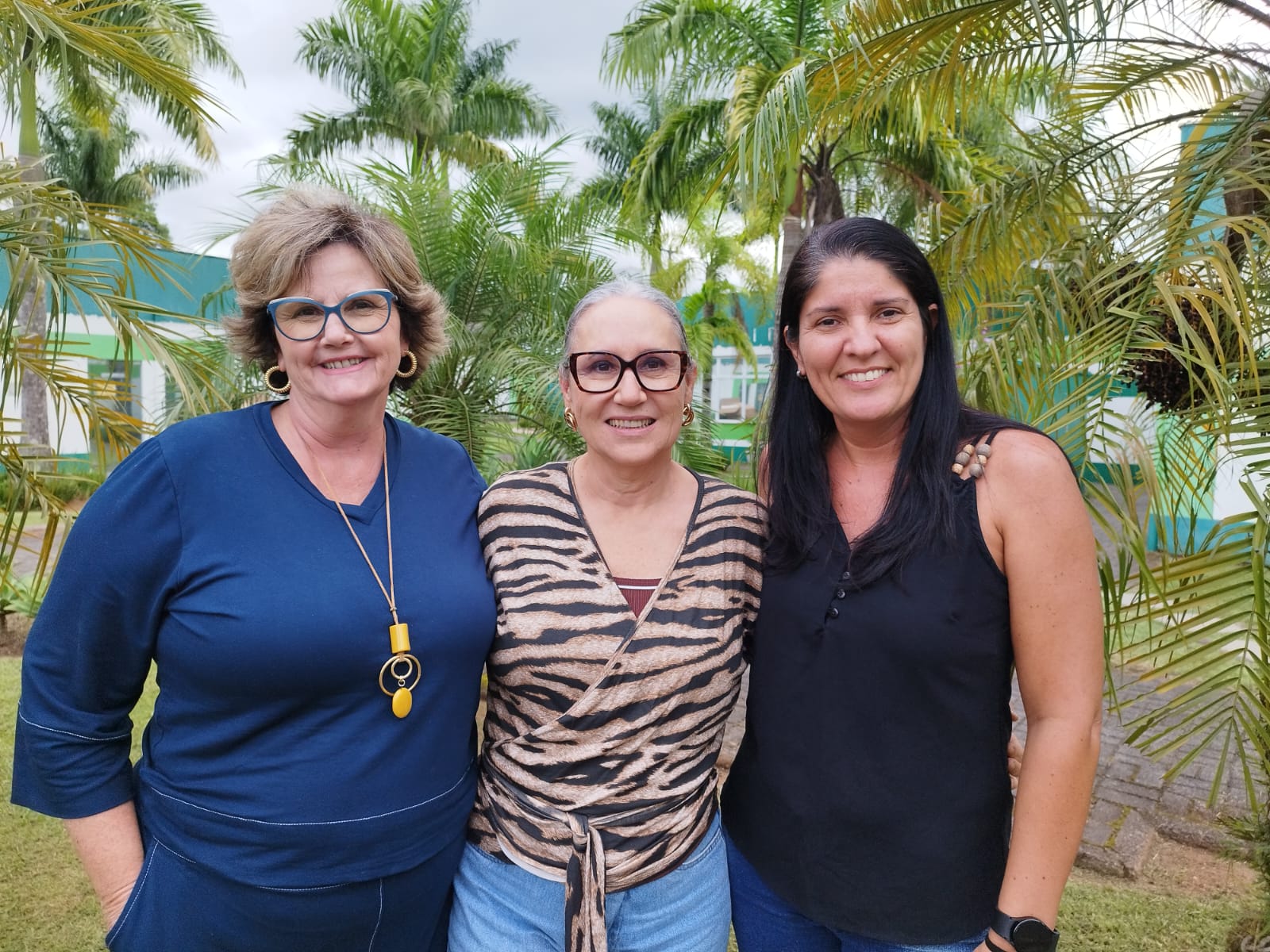 Professoras Joanara, Betina e Kristiane
