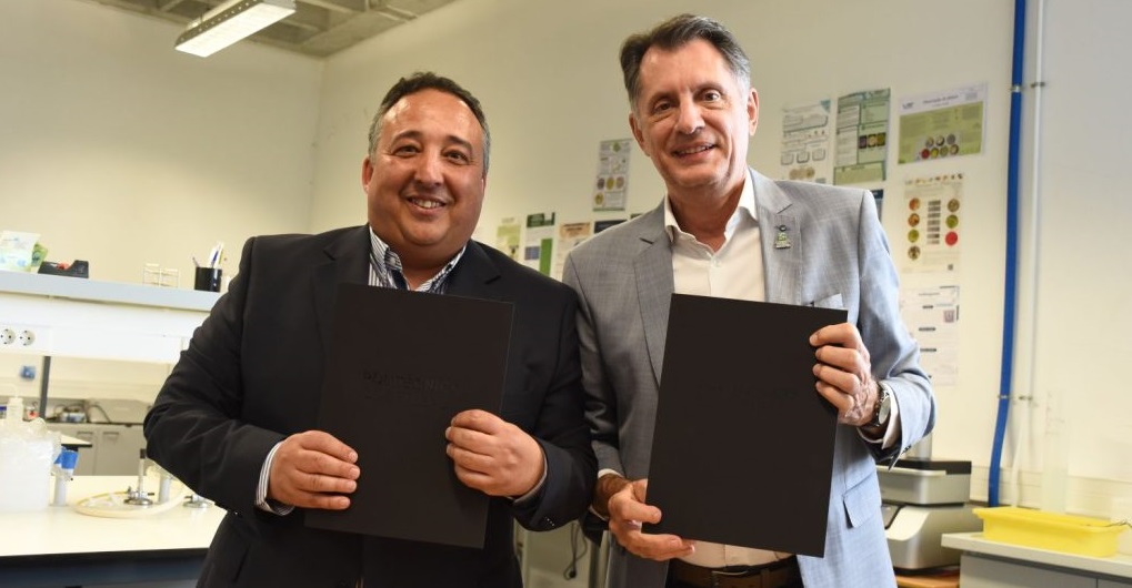Acordo assinado com o reitor do Instuto Politécnico de Setúbal