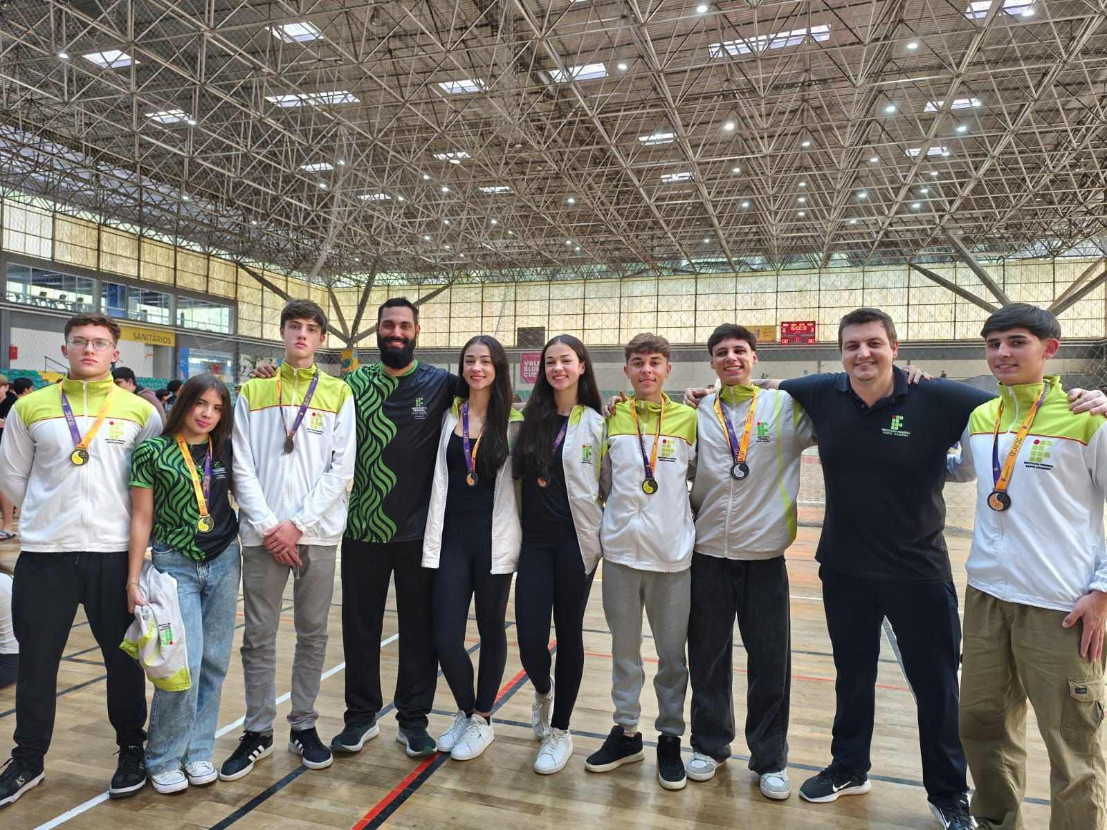 Premiação do atletismo, xadrez e vôlei de praia