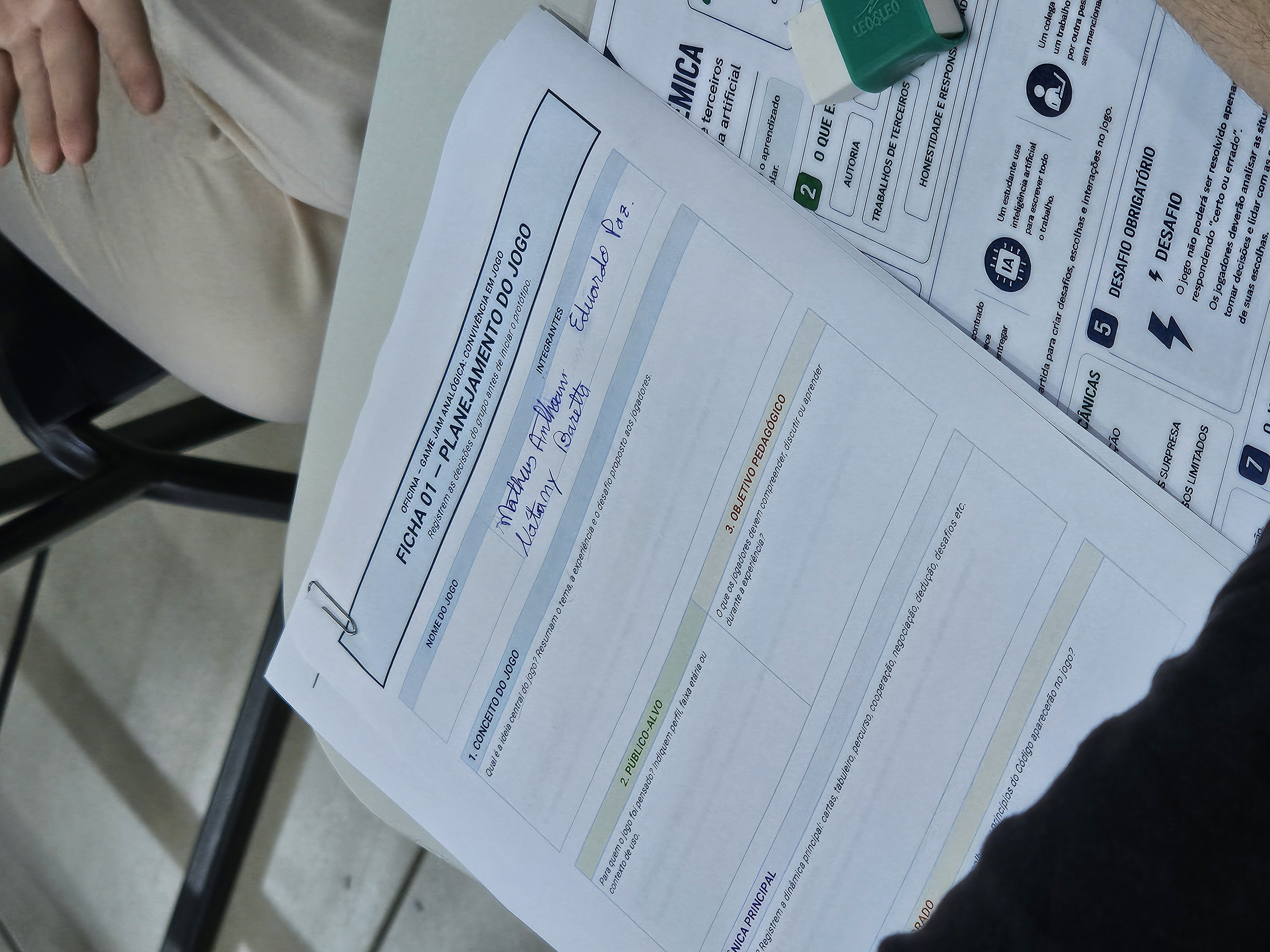 Estudantes participantes tiveram que elaborar um jogo educativo desde o seu planejamento