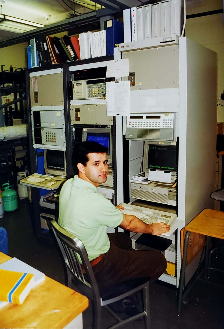 Joaquim foi pesquisador visitante no National Institute of Standards and Technology, dos Estados Unidos, em 1996