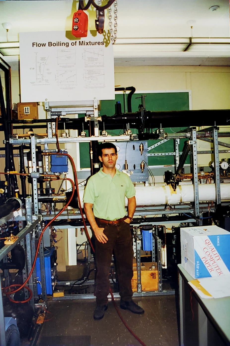 Joaquim foi pesquisador visitante no National Institute of Standards and Technology, dos Estados Unidos, em 1996
