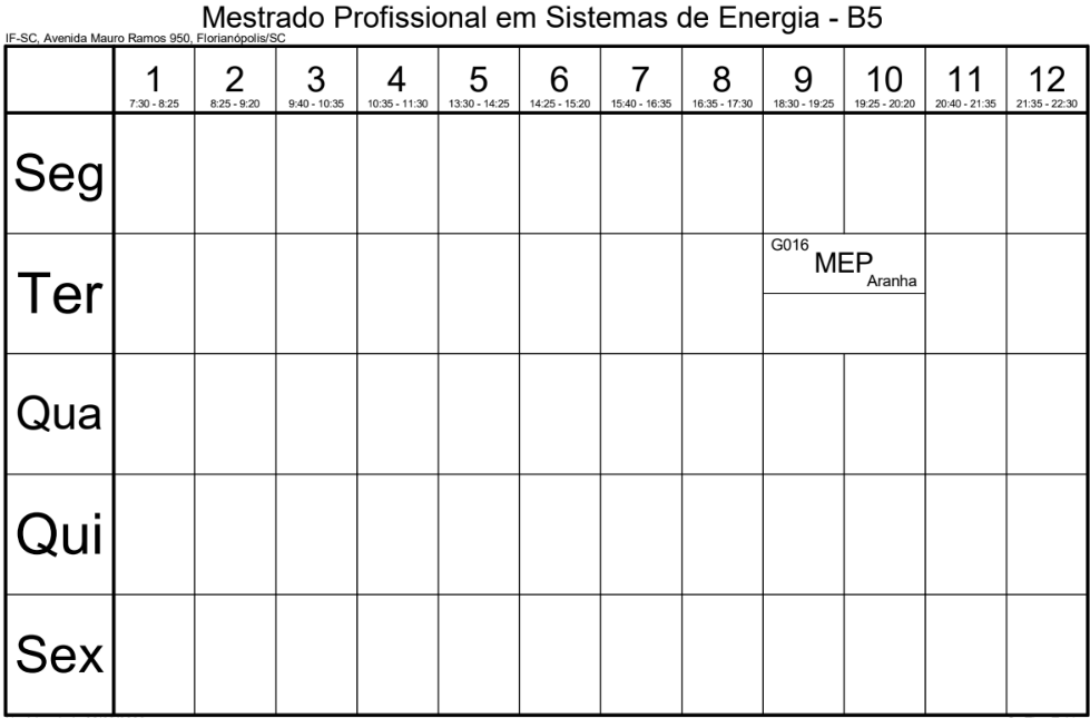 Portal do IFSC Calendário Acadêmico