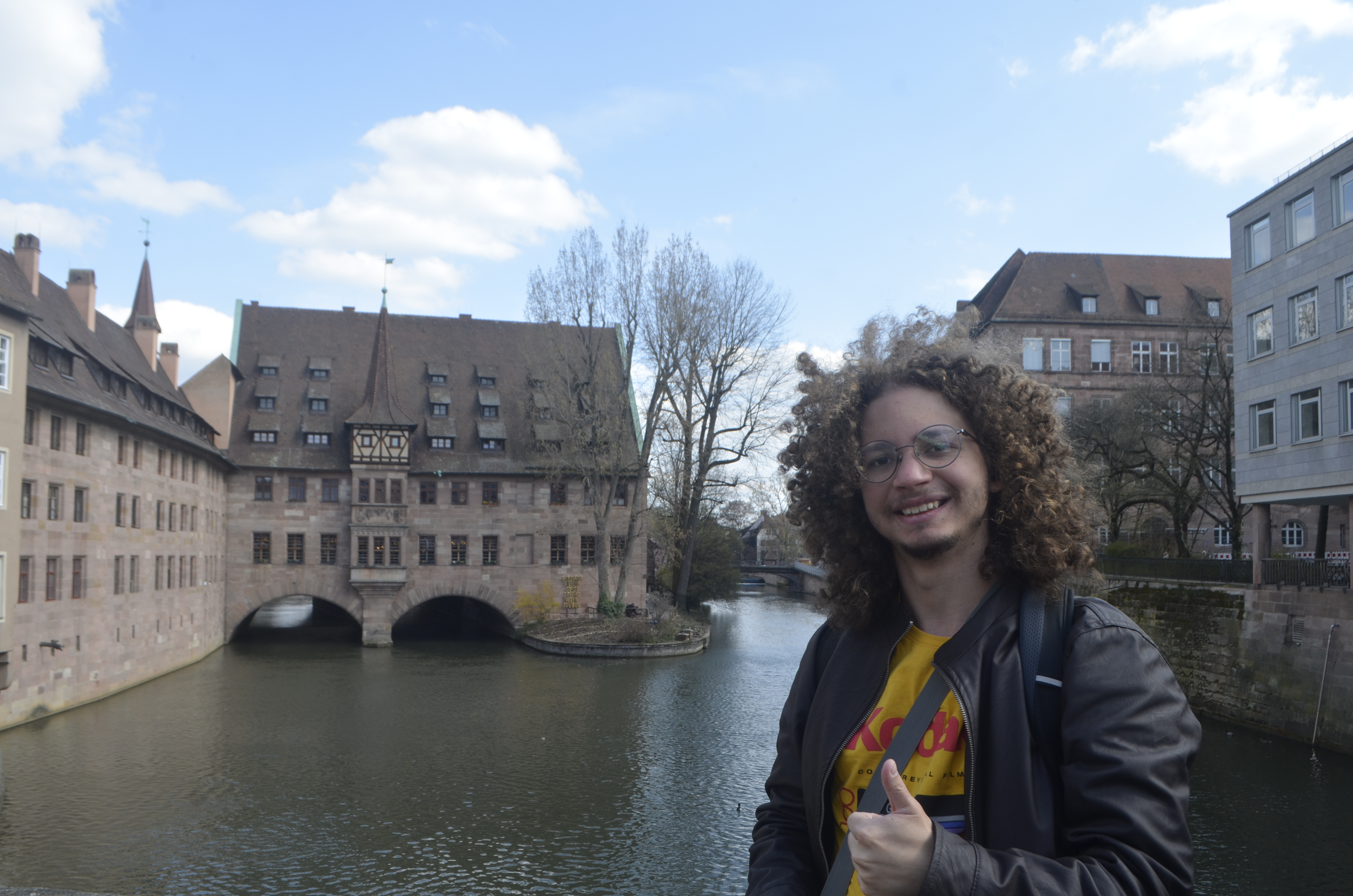 Diogo passou três meses realizando um projeto de pesquisa na instituição alemã Technische Hochschule Ingolstadt